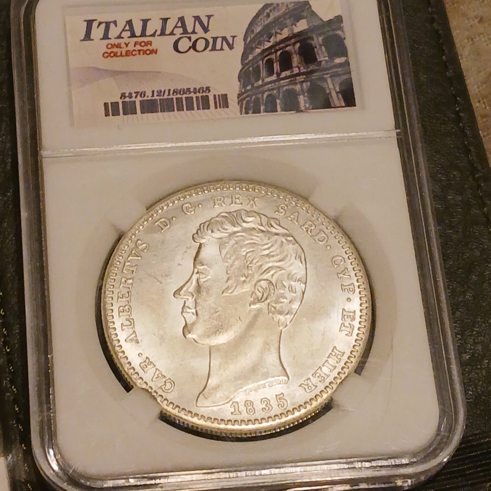 Italian Coin 1835